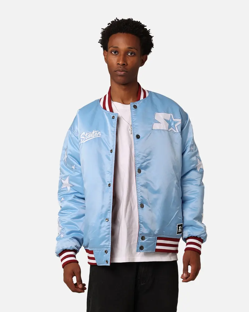 Starter Reversible Star Bomber Jacket Maroon/Blue 1