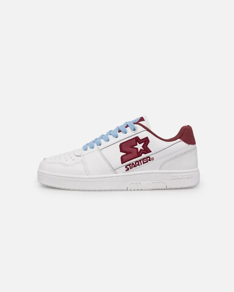 Starter S5 Low White/Maroon 1