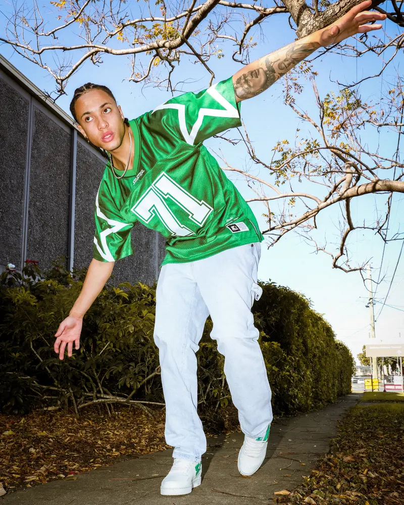 Starter Stars Football Jersey Green 1