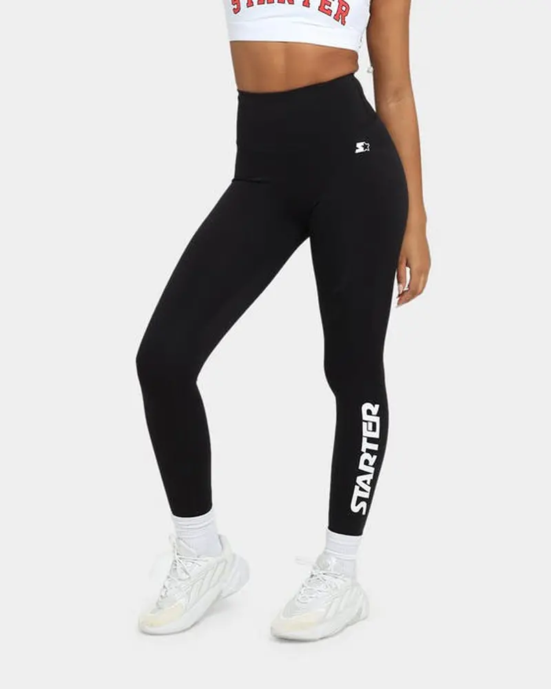 Starter Women's Foundation High Waist Tight Black 1