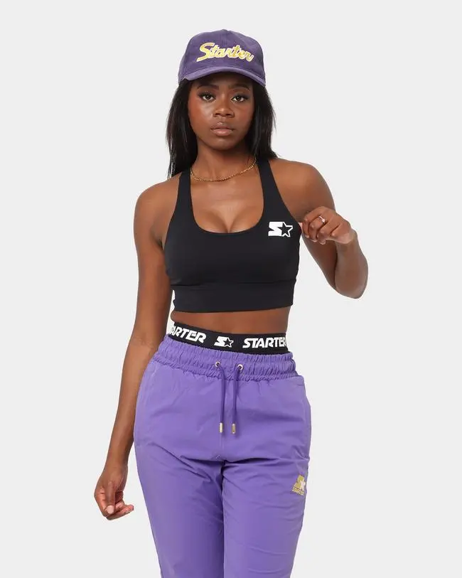 Starter Women's Foundation Sports Bra Black 1
