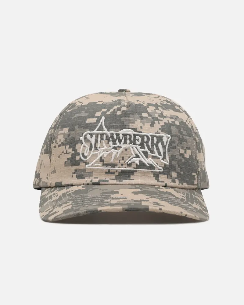 Strawberry Mountain Snapback Digi Camo 1