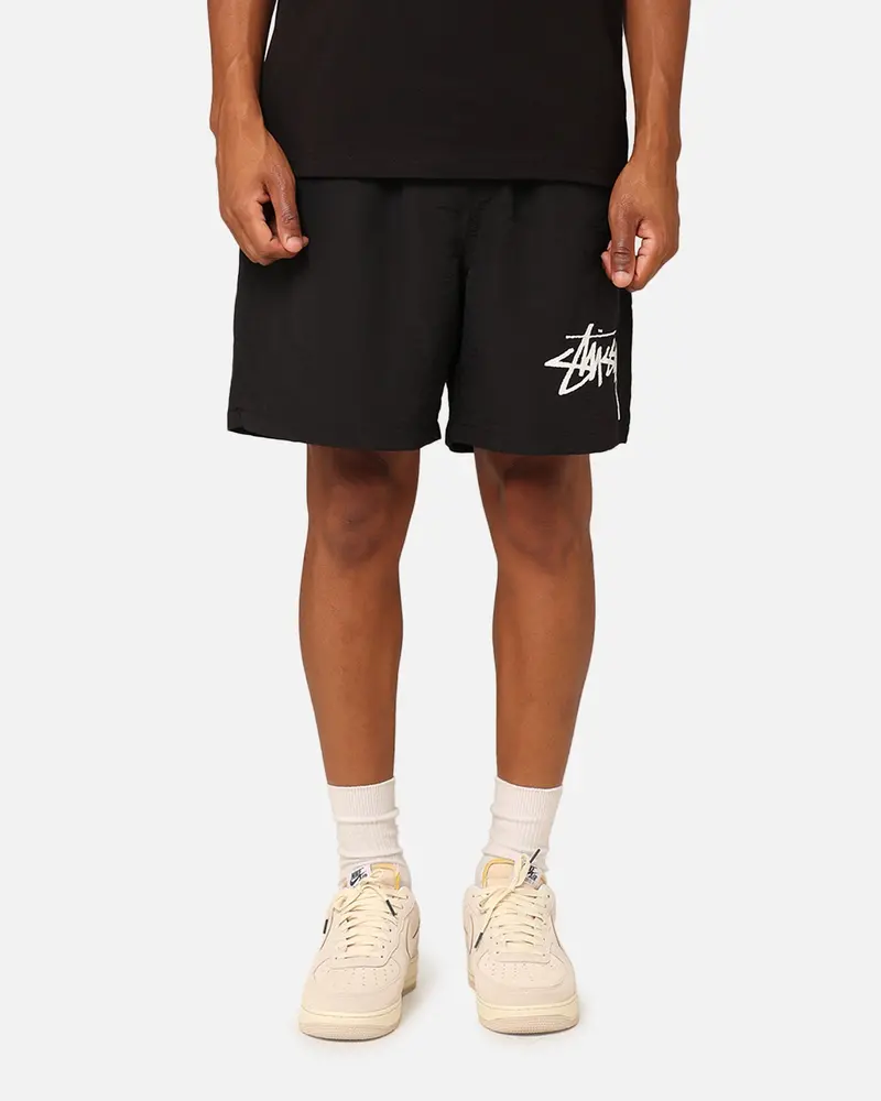 Stussy Big Stock Water Shorts Black 1