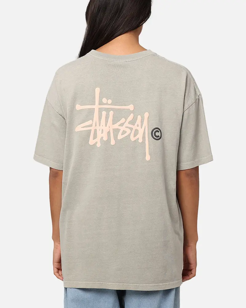 Stussy Graffiti Lcb Relaxed T-Shirt Pigment Olive 1