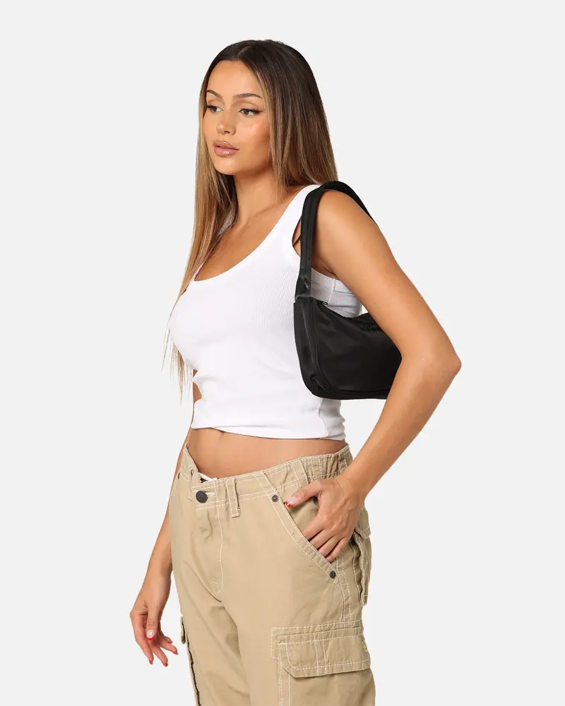 Stussy Women's Italic Shoulder Bag Black 1