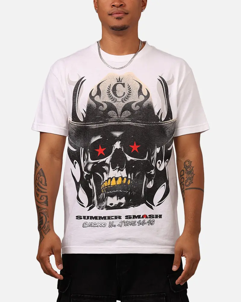 Summer Smash Cowboy Vintage T-Shirt Off White 1