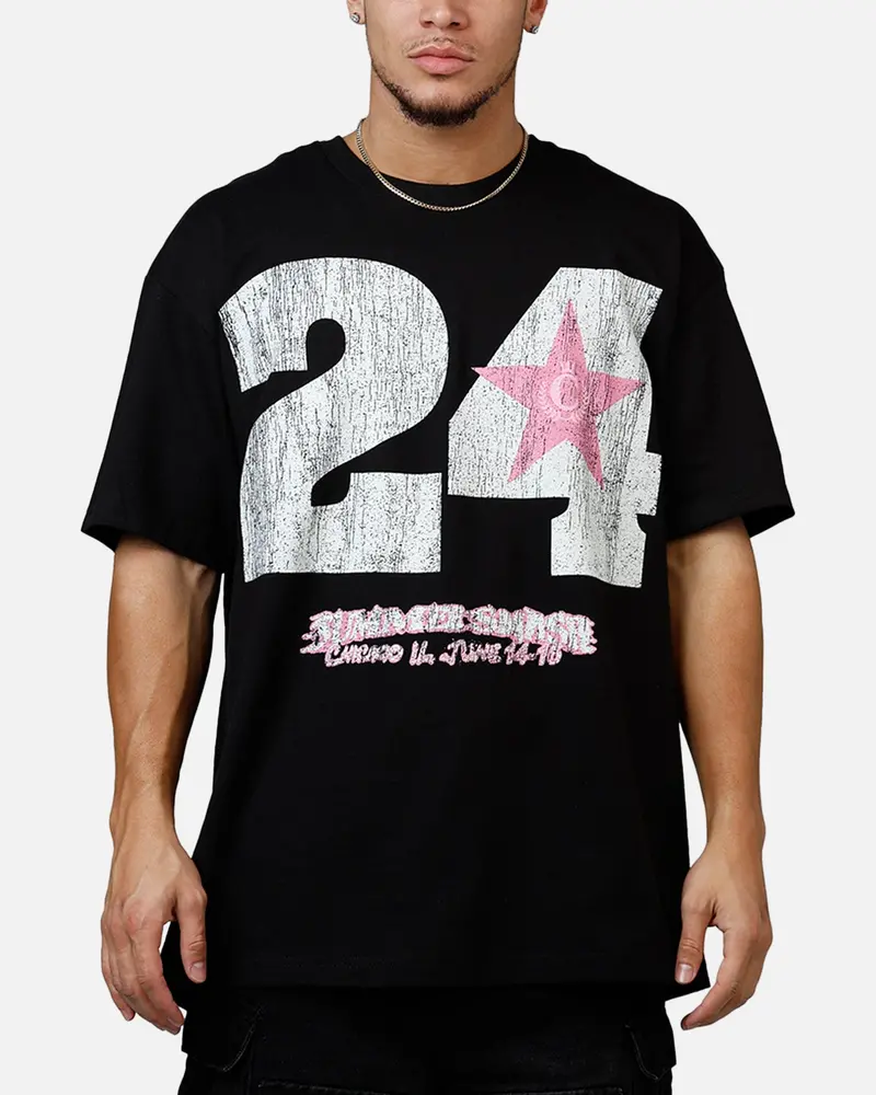 Summer Smash Line Up Vintage T-Shirt Washed Black 1