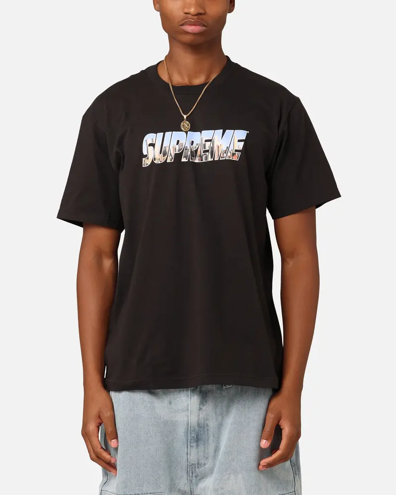 Supreme Gotham T-Shirt Black 1