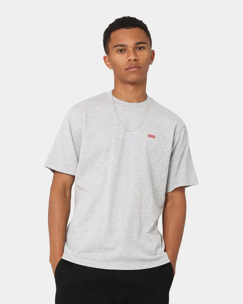 Supreme Small Box T-Shirt Heather Grey 1