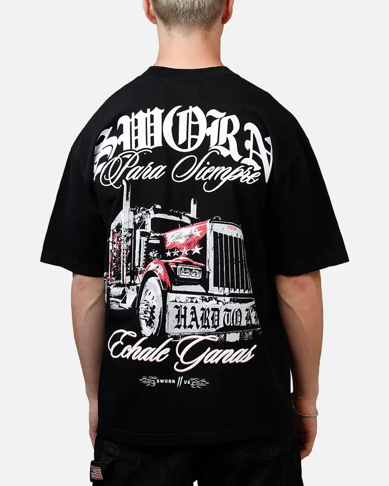 Sworn To Us Con Prisa 'Outlaw Spirit' T-Shirt Black 1