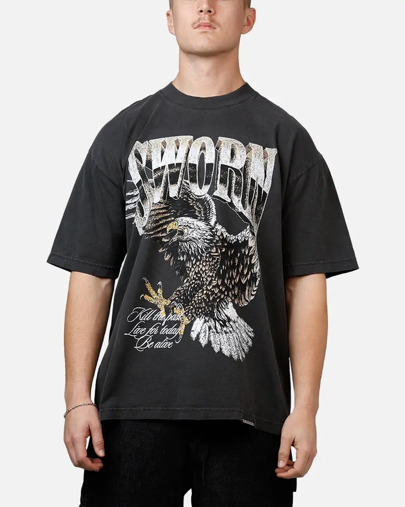 Sworn To Us Freedom 'Outlaw Spirit' T-Shirt Black 1