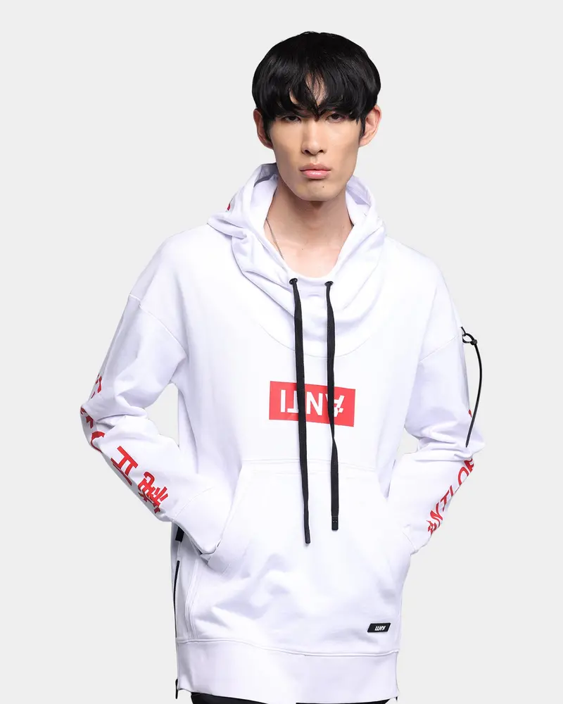The Anti Order A10 Hyphen Hoodie White/Red 1