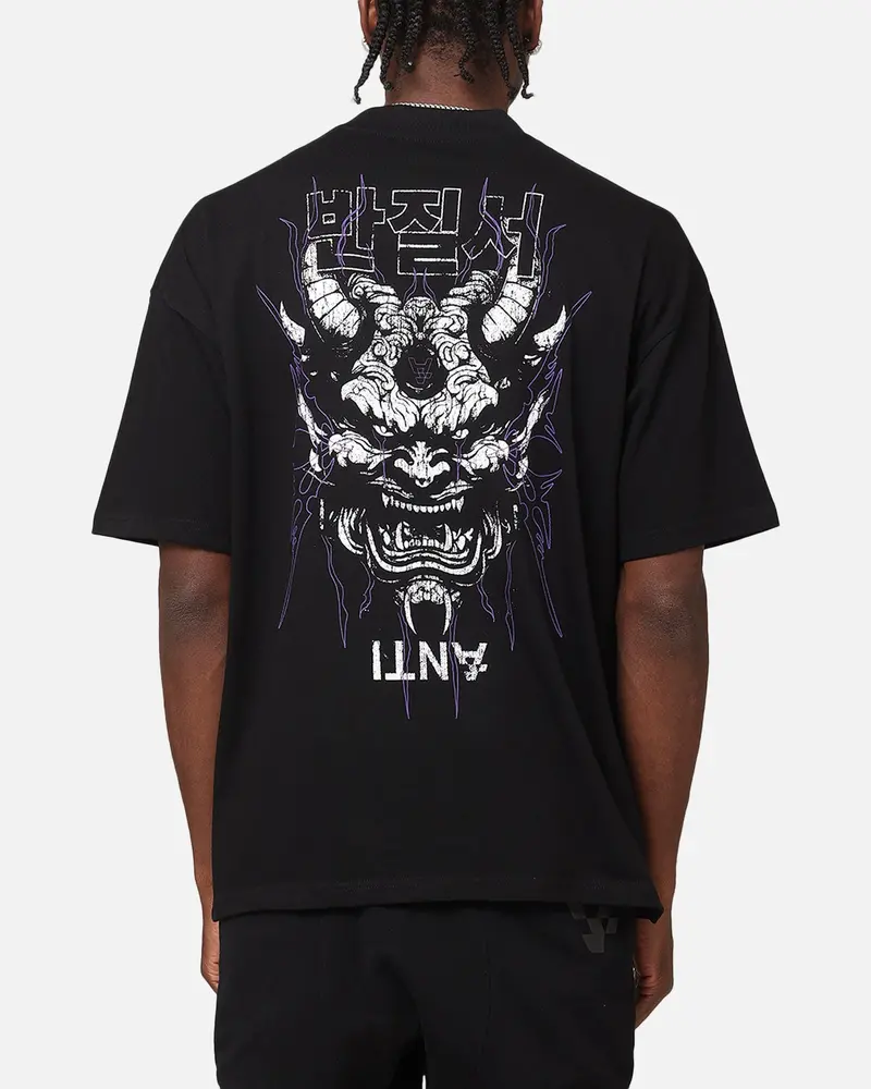 The Anti Order Agma Mock Neck T-Shirt Black 1