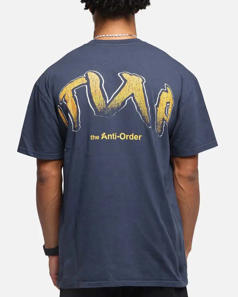 The Anti Order Anti Collegate Boxy T-Shirt Navy 1