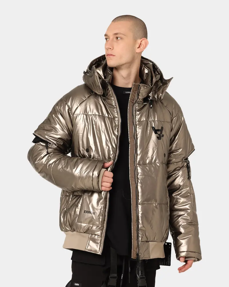The Anti Order Anti Joy Technical Puffer Jacket Pewter 1