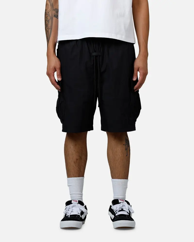 The Anti Order Anti Military Cargo Shorts Black 1