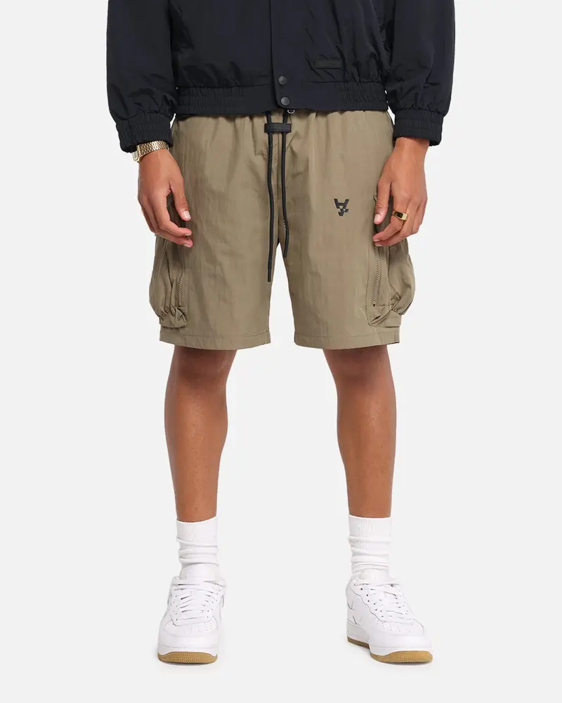 The Anti Order Anti Military Cargo Shorts Dark Taupe 1