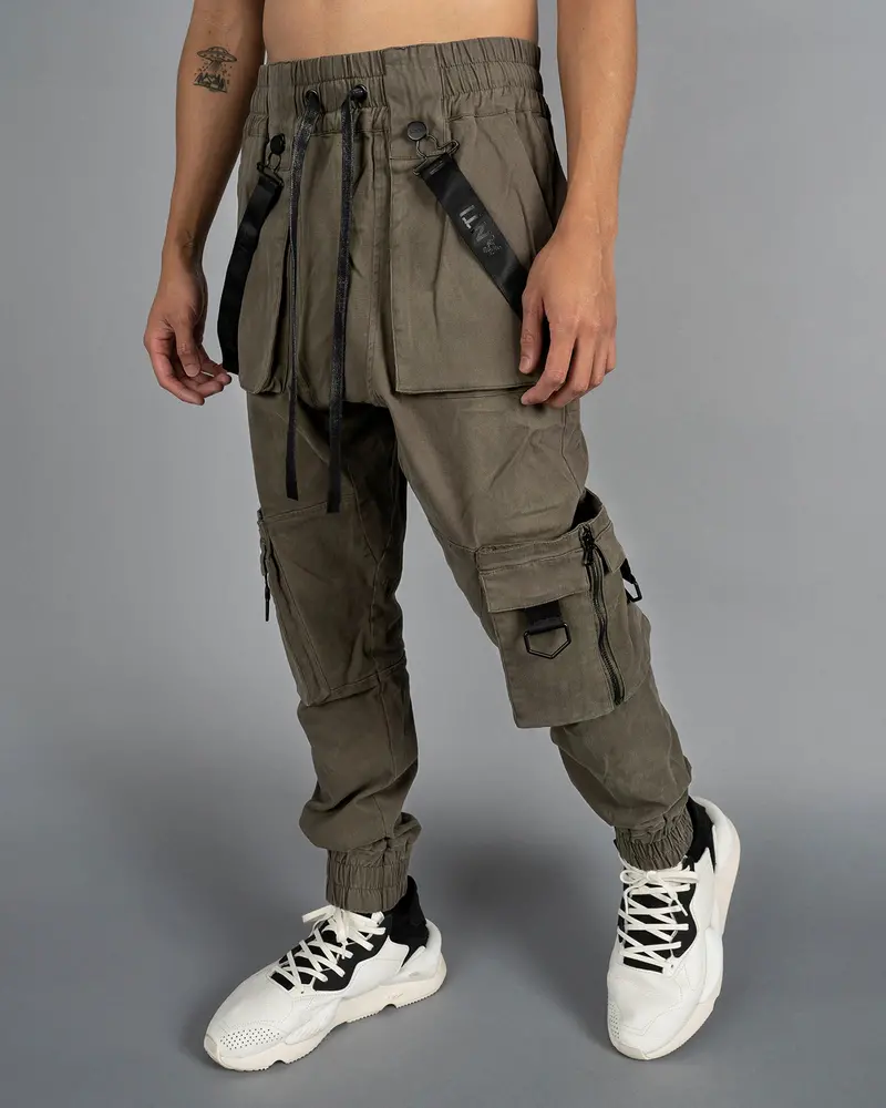 The Anti Order Armed Forces Elite Joggers Army Green 1