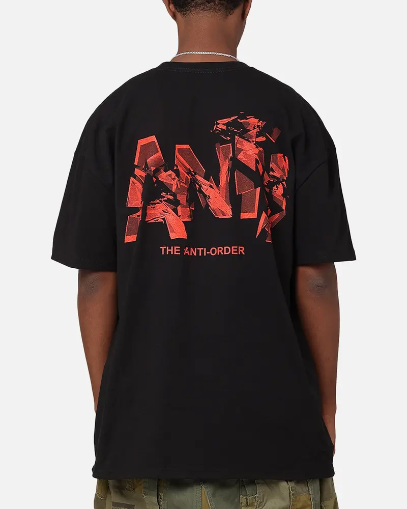 The Anti Order Broken Visions T-Shirt Black 1
