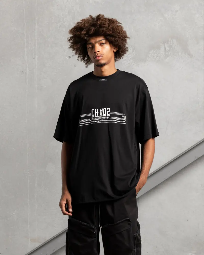 The Anti Order Chaos Baggy T-Shirt Black 1