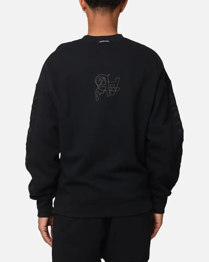 The Anti Order Coed Crewneck Black/Black 1