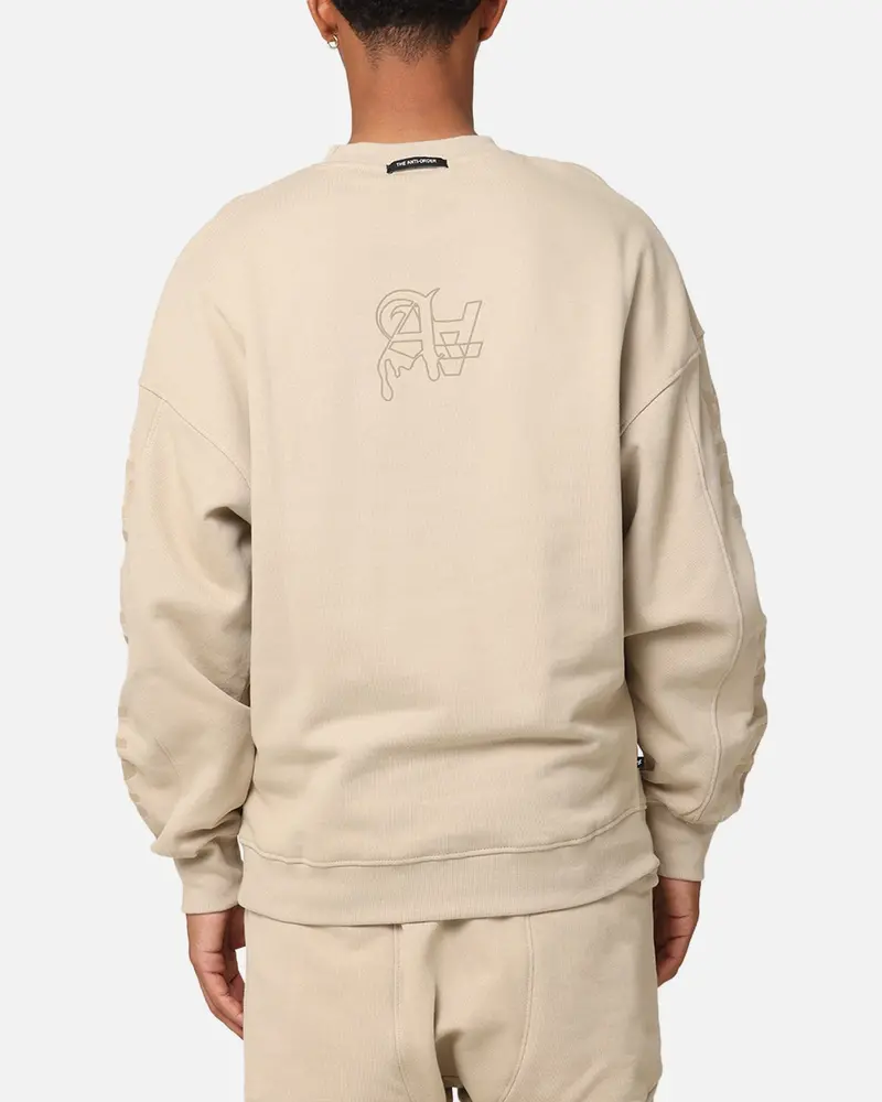 The Anti Order Coed Crewneck Stone 1