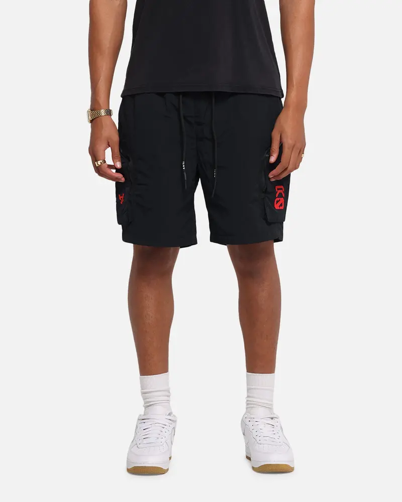 The Anti Order Faction Technical Shorts Black/Red 1