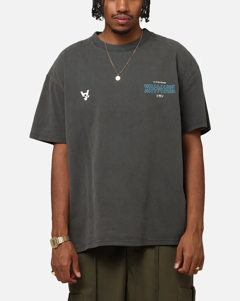 The Anti Order Freedom Boxy T-Shirt Black Wash 1