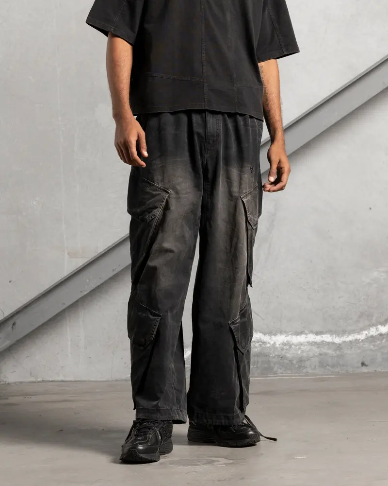 The Anti Order Hurtlocker Parachute Pants Vintage Black 1