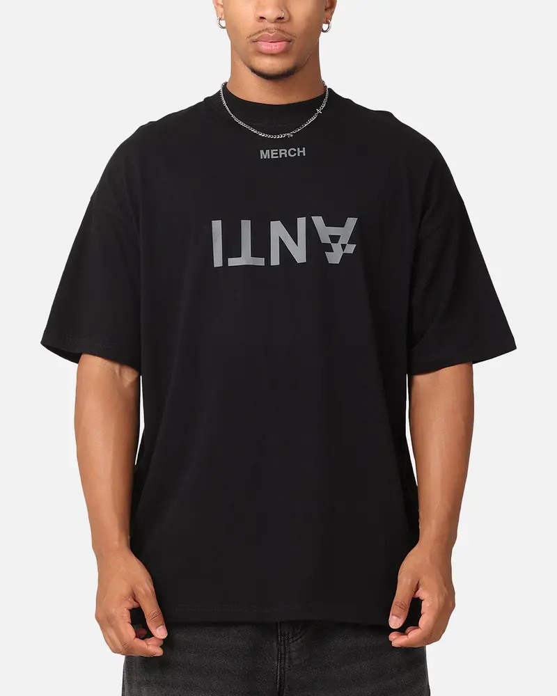 The Anti Order Merch Boxy T-Shirt Black 1