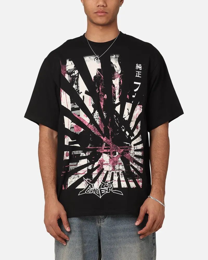 The Anti Order Ninja Warrior T-Shirt Black 1