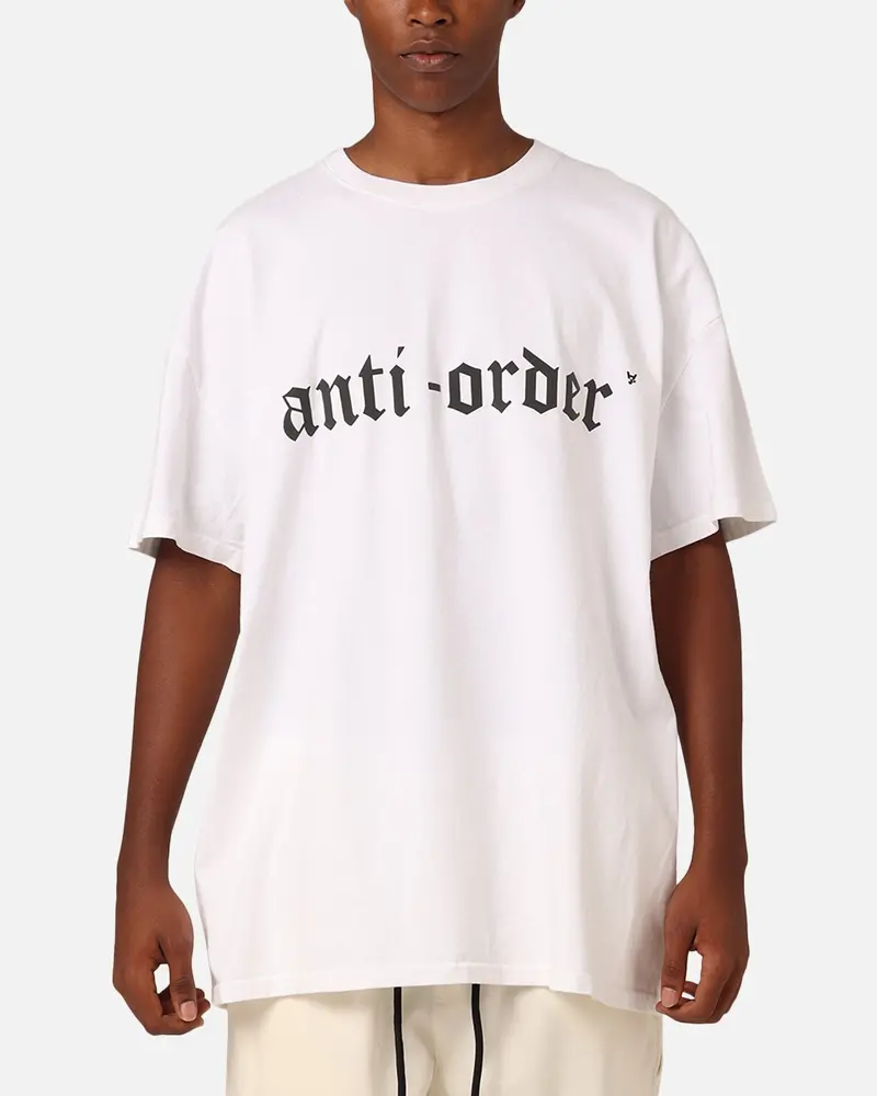 The Anti Order Non Gothic T-Shirt White 1
