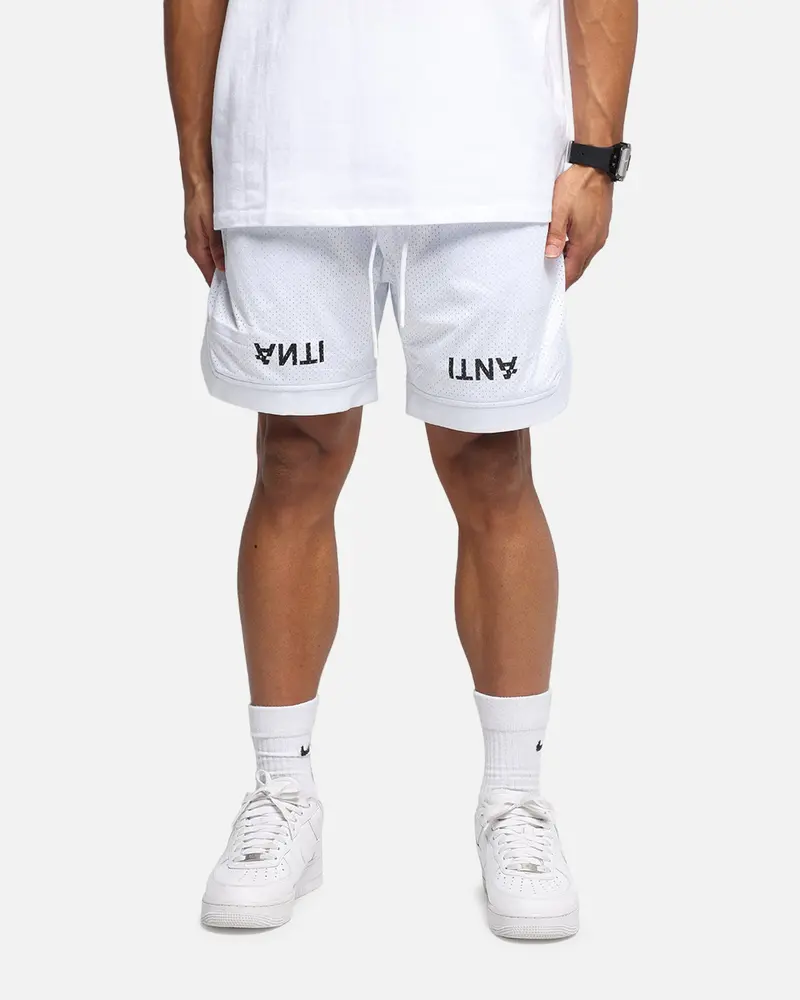The Anti Order Post Season Basketball Shorts White/Black 1