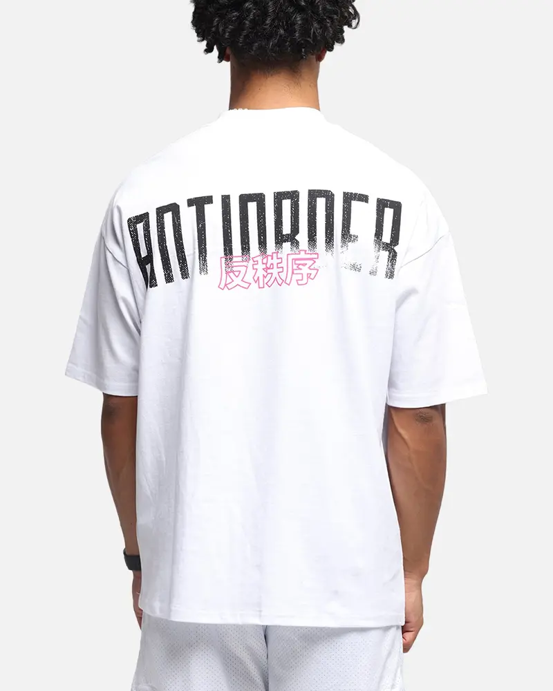 The Anti Order Ryuken Mock Neck T-Shirt White 1