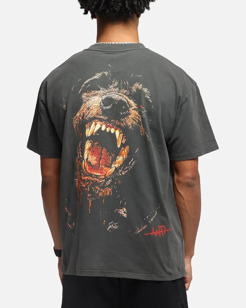 The Anti Order Savage Boxy T-Shirt Black Wash 1