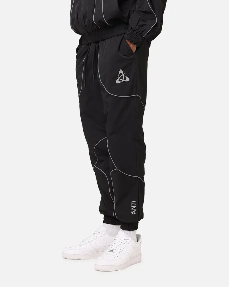 The Anti Order Stereo Nylon Track Jogger Black 1
