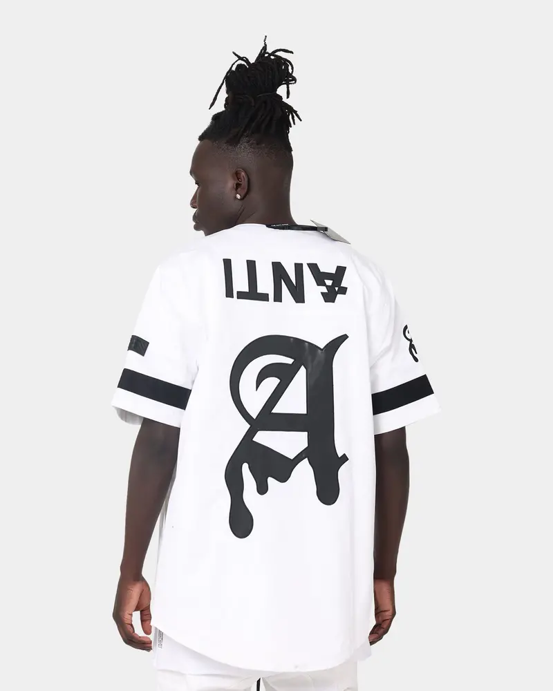 The Anti Order The Affiliated Baseball Jersey White/Black 1