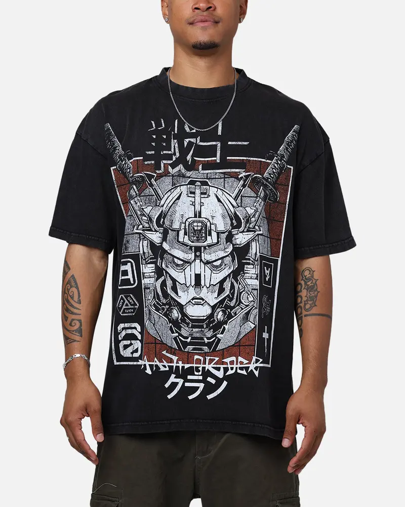 The Anti Order Warrior Clan T-Shirt Black Wash 1