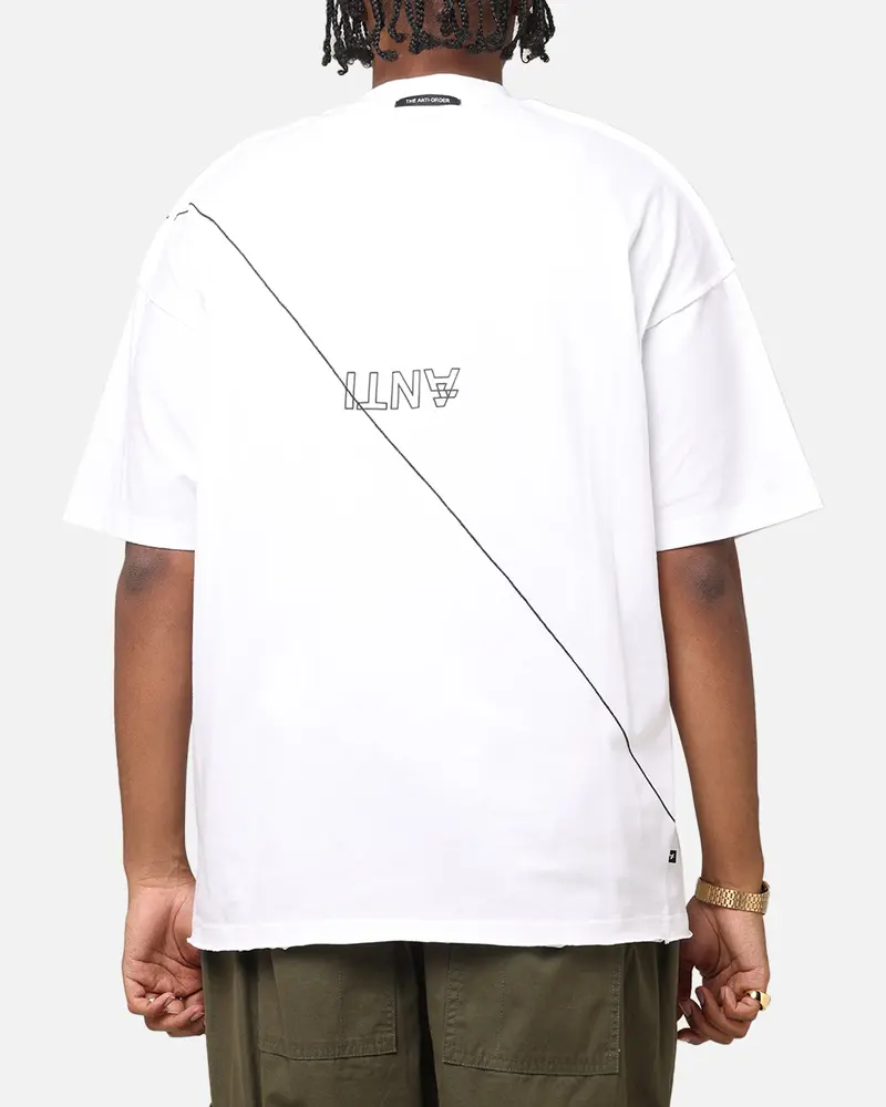 The Anti Order Xy Aesthetic Non Seam T-Shirt White/Black 1