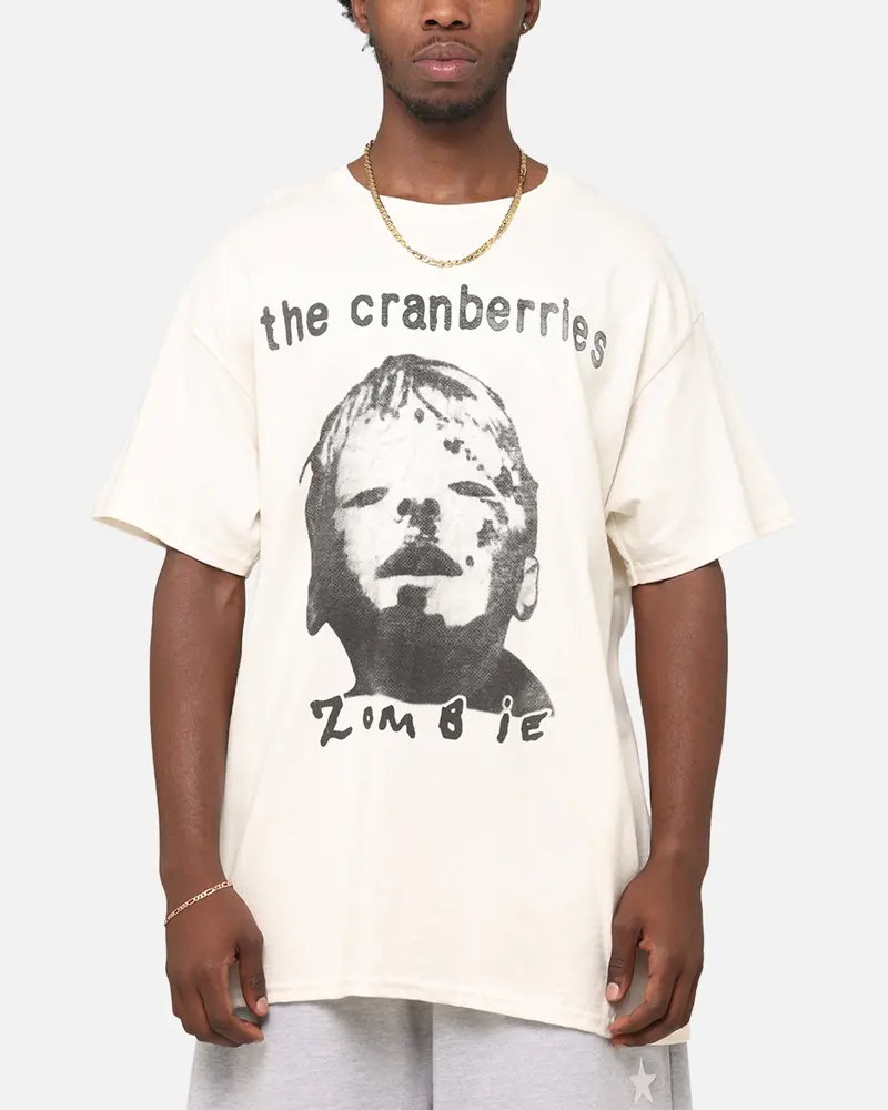 The Cranberries Zombie Vintage T-Shirt Off White 1