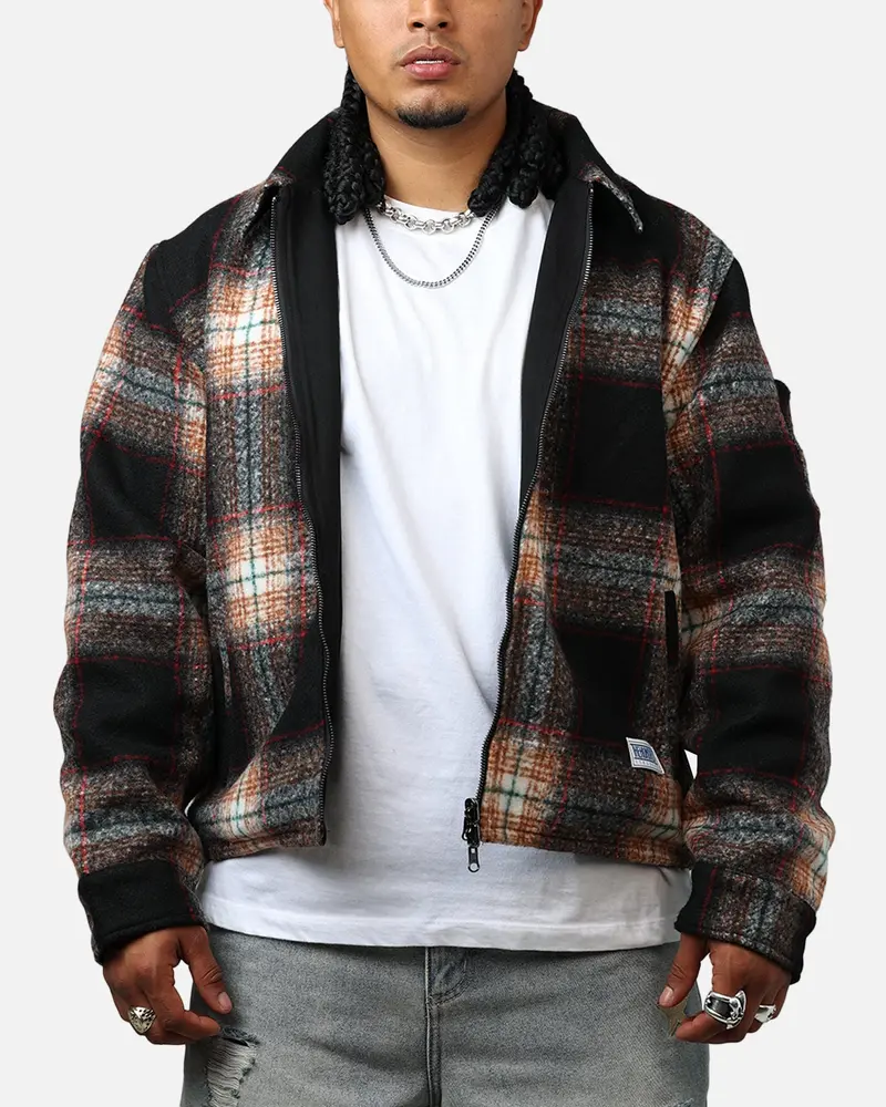 The Hundreds Everett Reversible Work Jacket Black 1