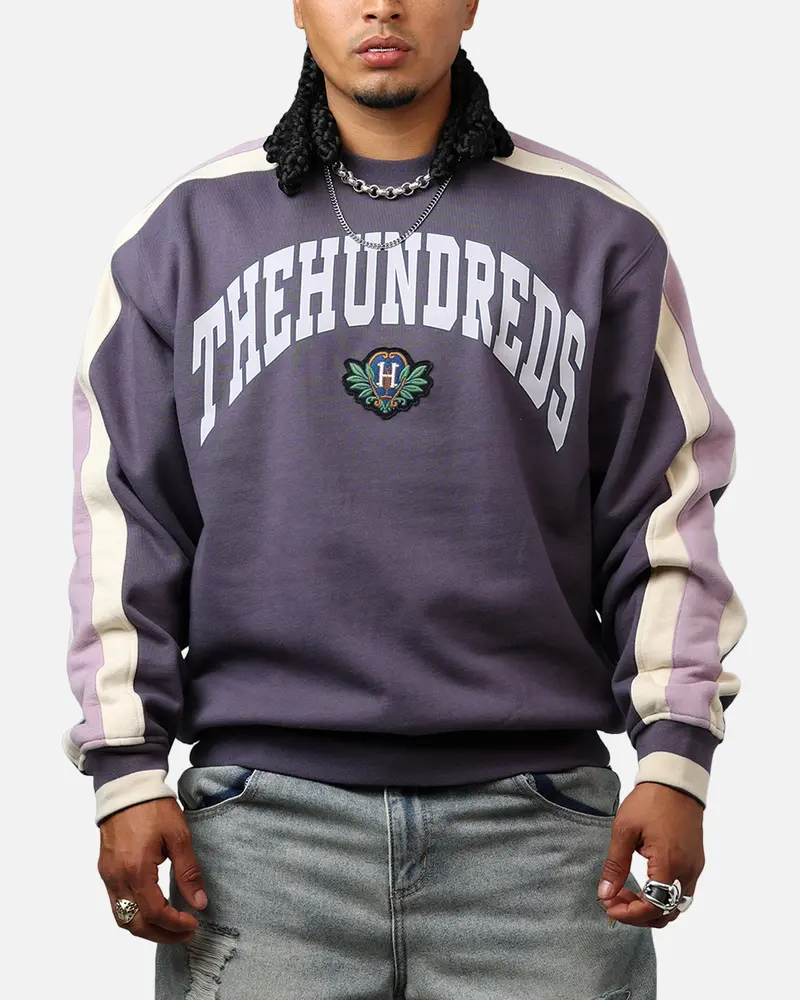 The Hundreds Ivy Crewneck Purple 1