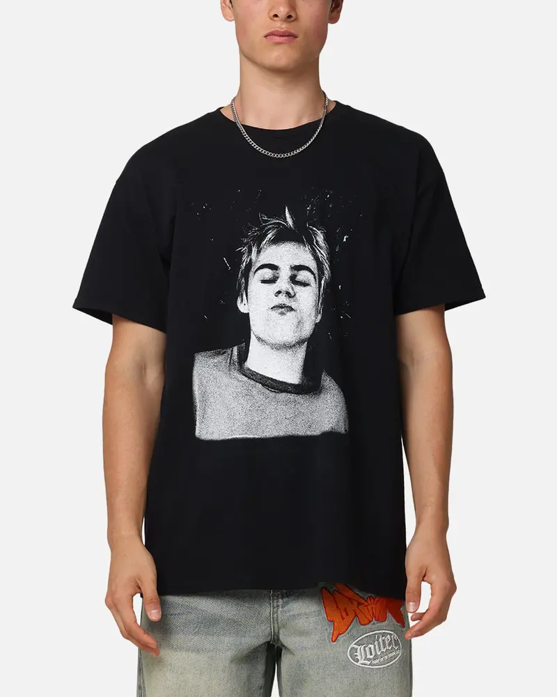 The Kid Laroi Face T-Shirt Black 1