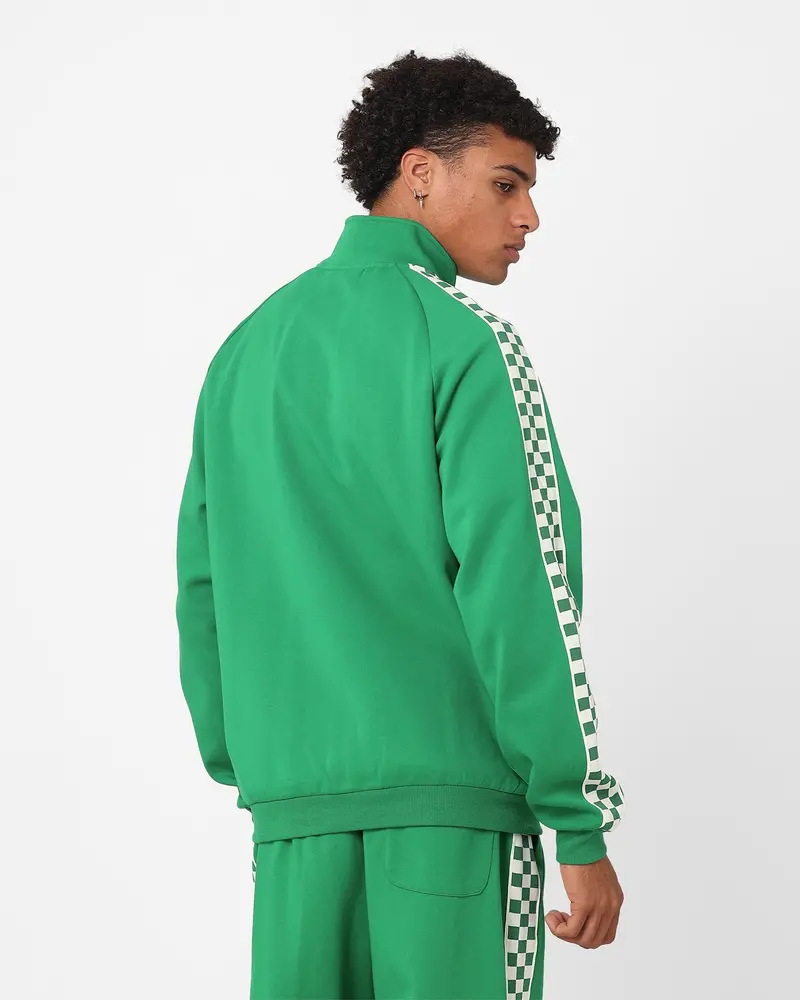 The New Establishment X Nascar Classics Racing Team Warm Up Jacket Racer Green 4