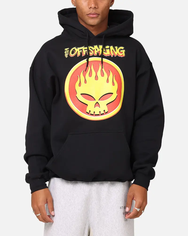The Offspring Offspring Logo Hoodie Black 1