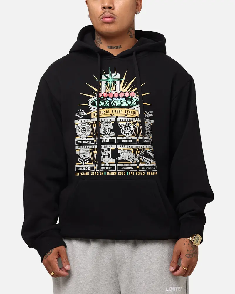 Tidwell Nrl 2025 Las Vegas Round Sign Hoodie Black 1
