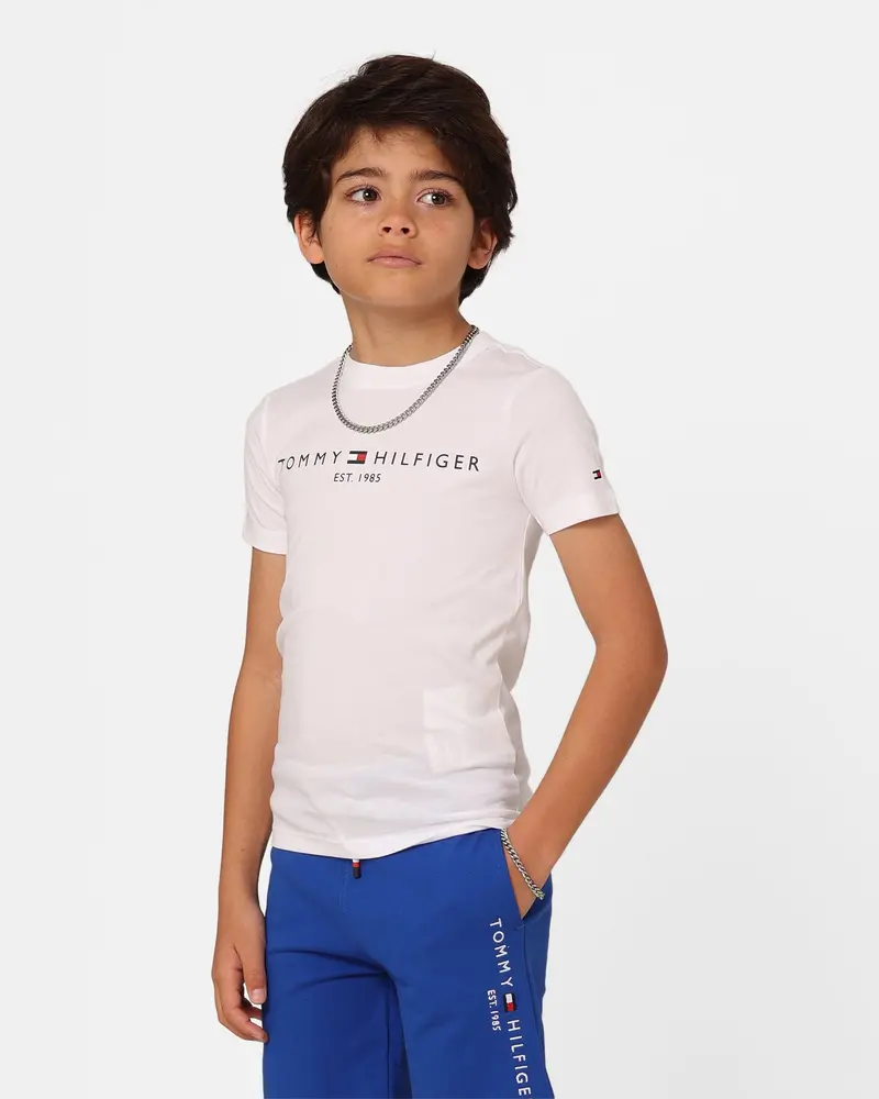 Tommy Hilfiger Kids' Essential Short Set Blue/White 1