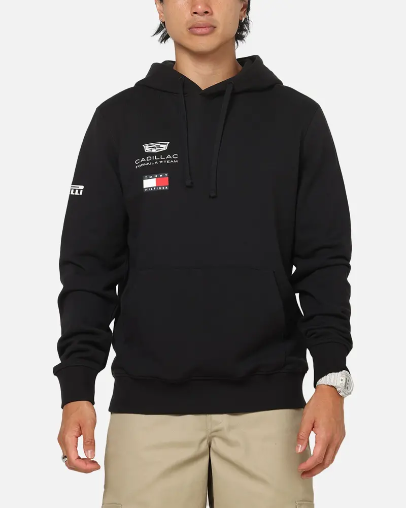 Tommy Hilfiger X Cadillac Formula 1 Team Replica Hoodie Black 1