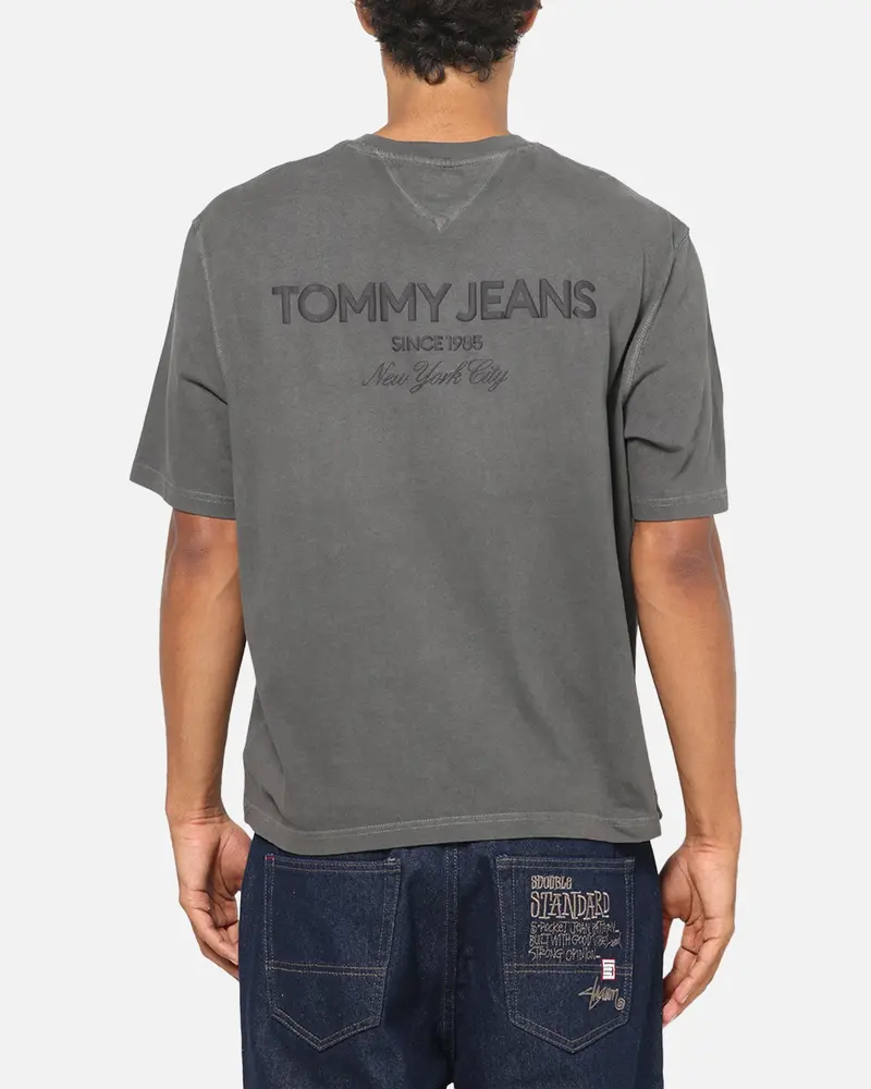 Tommy Jeans Arch Classics T-Shirt Washed Black 1