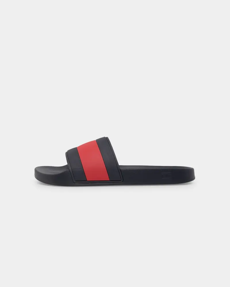 Tommy Jeans Essential Flag Pool Slides Desert Sky 1
